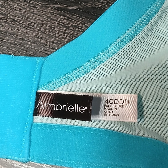 Ambrielle Everyday Full Coverage Lace Bra 40DDD - Picture 13 of 13